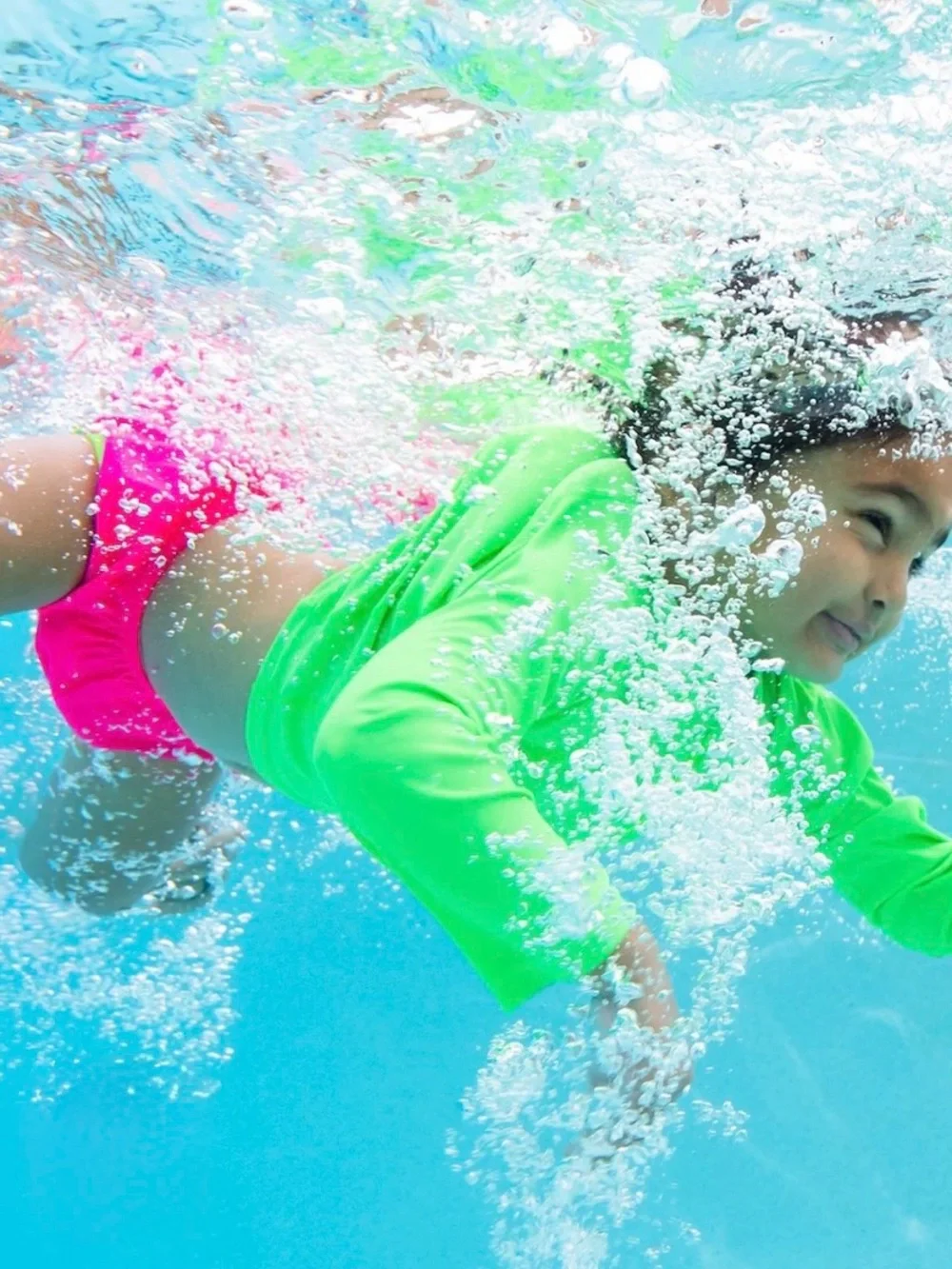 Green Sprouts swim bright